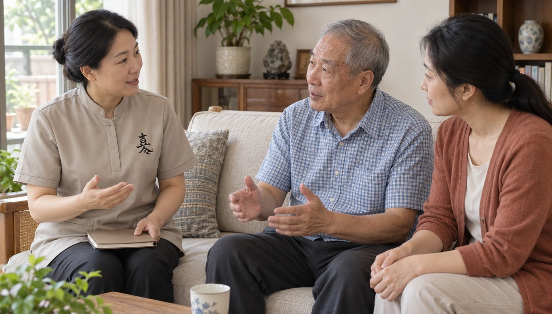 日常生活支持的家庭场景
